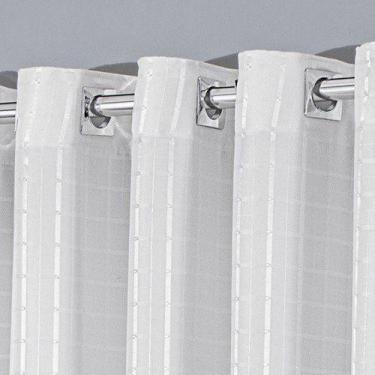 Imagem de Cortina Voilxadrez7mx2,8m Comforro Microfib  Pra Trilhosuico - Chrisne