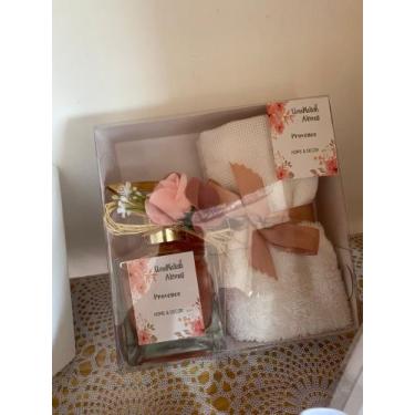 Imagem de Kit com sabonete artesanal province líquido 100 ml e toalha de mão. - 