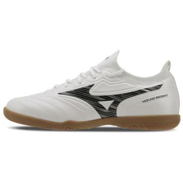 Imagem de Chuteira Futsal Masculina Mizuno Regent IN, Branco, 42
