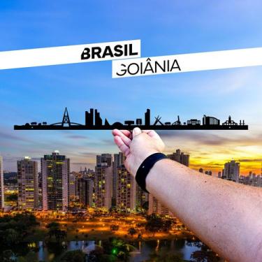 Imagem de Traçado Brasil - Goiânia - Parede - STUDIO MAKERS