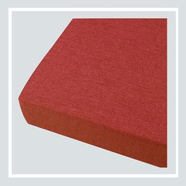 Imagem de Almofada de banco de 1 peça, almofadas impermeáveis para móveis de pátio, almofadas de cadeira de linho originais, almofada de assento antiderrapante para janela saliente, para sofá de varanda de