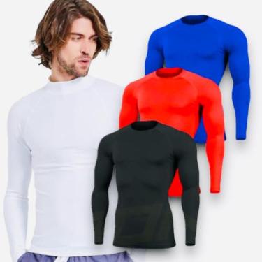 Imagem de Camiseta Proteção Solar UV Térmica Manga Longa Masculina PLT 355 - IRO