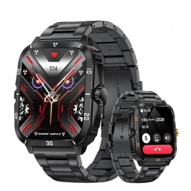 Imagem de Relógio 1.96 Tela , Bluetooth Chamada Relógio 100 + Esporte Cinza