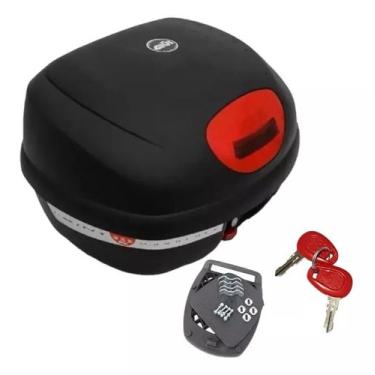 Imagem de Baú Moto Bauleto Givi Monolock 33l Point Motoqueiro Com Base, E-33N