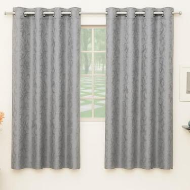 Imagem de Cortina de Jacquard Jacar Janela Varão 2,00m Semi Blackout - Mava Enxo