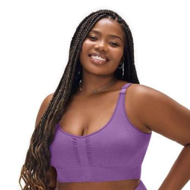 Imagem de Sutiã Comfort Plus Anatômico Alças Reguláveis com Bojo Removível sem C