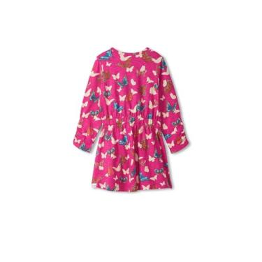 Imagem de Hatley Vestido de cintura justa para meninas (bebê/criança pequena), rosa, 3