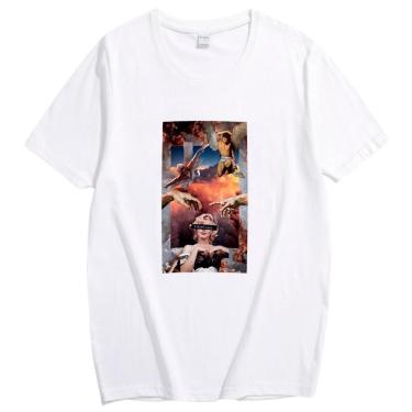 Imagem de Camiseta Camisa Streetwear Adao Michelangelo Quedas Dos Anjos-Masculino