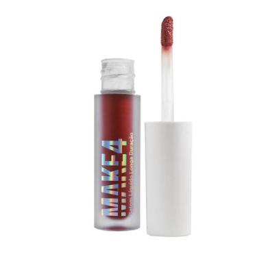 Imagem de Batom Líquido Make4 Longa Duração Rubi 4ml