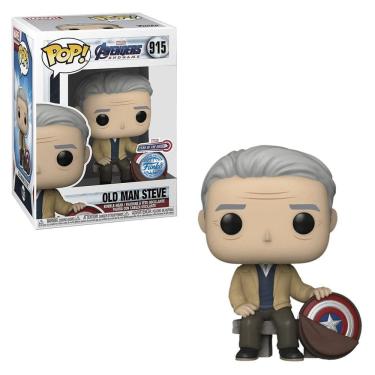 Imagem de Funko Pop Marvel Vingadores Endgame Old Man Steve 915