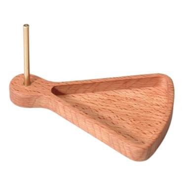 Imagem de UGPLM Bandeja de contas de madeira, suporte para fios, ferramenta para fazer contas, pulseira, suprimentos para fazer joias, Style B