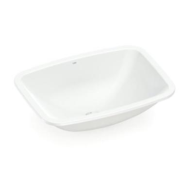 Imagem de Cuba Embutida Retangular 505x370 Branco Celite