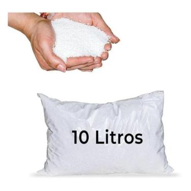 Imagem de 10 Litros Isopor Bolinha Micropérola Puff Artesanato 1L 1Mm - SF