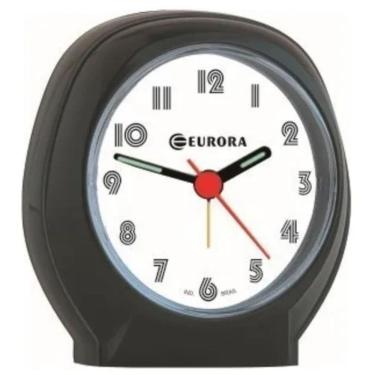 Imagem de Despertador Quartz Preto Eurora 2696