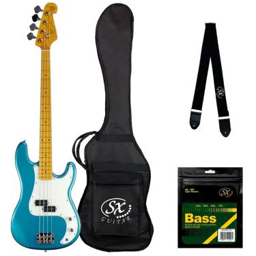 Imagem de Baixo Sx Precision Bass 4 Cordas Spb57+ Lpb C/ Bag Bb400