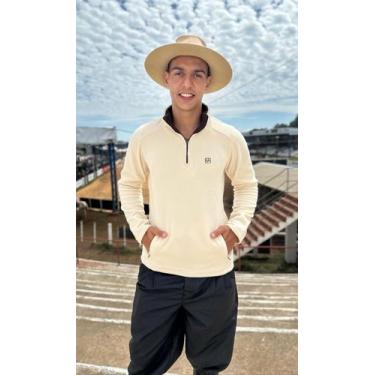 Imagem de Blusão Fleece M. - Empório Horse, Marfim, P