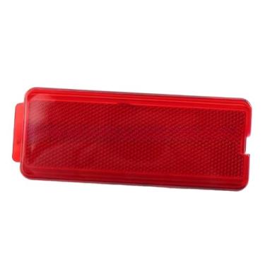 Imagem de Generic Lente de luz refletora interna da porta, tampa da lâmpada vermelha, alta confiabilidade, interior à prova d'água f81z2523820aa 1c3z13731-aa para f350
