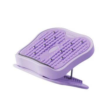 Imagem de MotiveTech Prancha Inclinada Profissional para Treinamento de Músculos Pernas E Panturrilhas, Ajustável em 15 Níveis, com Maca de Massagem para Panturrilhas, Tolet