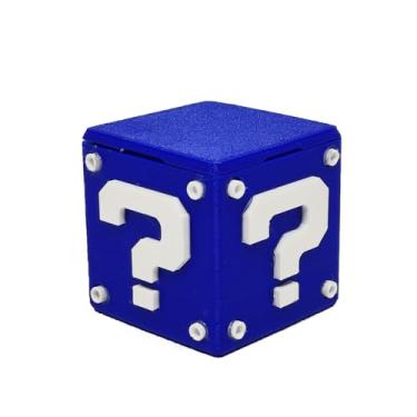 Imagem de Cubo InterrogaCubo Interrogação Mario Porta Cartão de Memória e Game Card Case Compatível para Nintendo Switchção