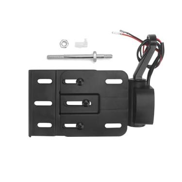Imagem de Suporte de placa de licença de motocicleta Fender Eliminator Side Mount License Bracket para Harley Sportster XL883, XL1200, Dyna Low Rider FXDLS, Street Bob FXDB (preto)