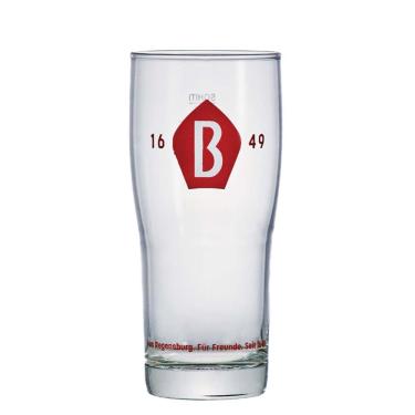 Imagem de Copo de Vidro Colecionável B 1649 para Cerveja 360ml- Ruvolo