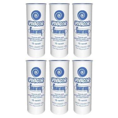 Imagem de Tinta Tecido Corante Roupas Vivacor Guarany 6U Azul Natier