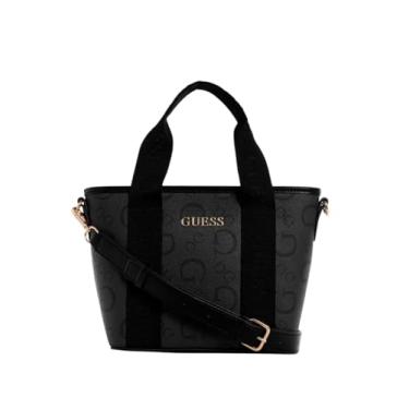 Imagem de GUESS Mini bolsa feminina com logotipo ampliado Astra Factory