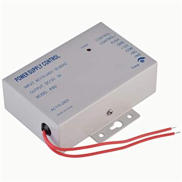 Imagem de Zopsc Fonte de Alimentação de Controle de Acesso, Controle de Acesso à Porta 12v 3a para Câmera de Intercomunicação Elétrica Com Atraso Ajustável 0-15s Nc/sem Saída Montável Anti-interferência Estável