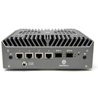 Imagem de Protectli Vault Pro VP6670-6 Porta, Micro Appliance/Mini PC - Intel i7, 2X 10G SFP+ e 4X 2.5G Ports, DDR5 RAM, M.2 NVMe ou SATA SSD Storage, AES-NI, Barebones