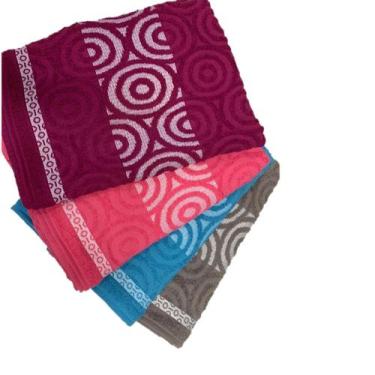 Imagem de Kit 2 toalhas de praia piscina banho gigante 75x170cm - Bruna Enxovais