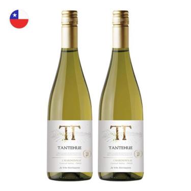Imagem de Kit 2 Vinhos Ventisquero Tantehue Chardonnay Branco Chile 750ml