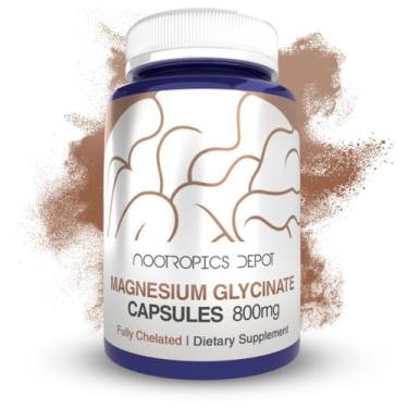 Imagem de Suplemento Nootropics Depot Glicinato de Magnésio 360 cápsulas