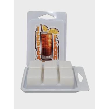 Imagem de Chá gelado e vela perfumada de limão derrete ~ Cera de soja premium totalmente natural ~ Alta concentração de fragrância ~ 1 pacote ~ S&M Candle Factory