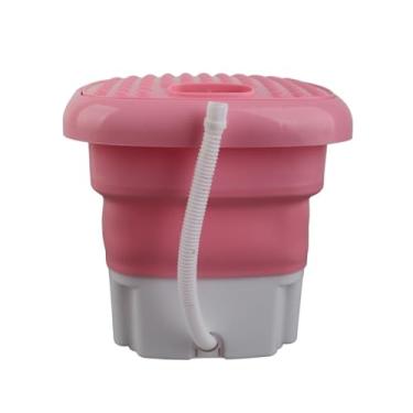 Imagem de Zerodis Mini Máquina de Lavar Potável Lavadoras Portáteis Lavadora de Meias Com Motor de Alta Velocidade Adequado para Dormitórios Apartamentos Lares de Idosos Camping Camping Mini Washing Machine