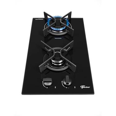 Imagem de FISCHER COOKTOP À GÁS 2 BOCAS FIT LINE TREMPE IRON MESA VIDRO PRETO BIVOLT 36305-102669