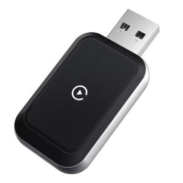 Imagem de MAYAHXE Adaptador CarPlay sem fio para iPhone, adaptador Carplay de conversão com fio para sem fio, Plug & Play, Mini USB sem fio Apple Carplay, conexão automática rápida, compatível com iPhone 6+