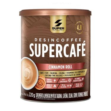 Imagem de SuperCafé Desincoffee Super Nutrition Sabor Cinnamon Roll 220g