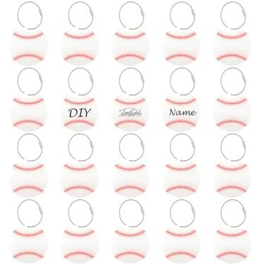 Imagem de 20 etiquetas de bagagem de taco de beisebol