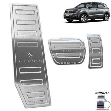 Imagem de Descanso + Pedaleira Automático T-Cross 250 TSI Prata