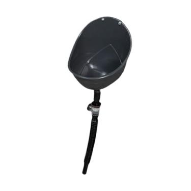 Imagem de Dynwave Mictórios de parede, mictório desviador para banheiro, mictório simples para crianças, penico de pé para áreas externas, vaso sanitário para crianças, Cinza