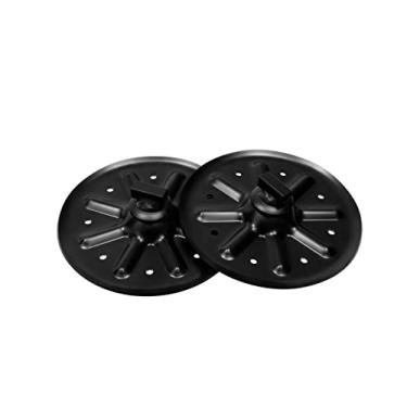 Imagem de 9" Diameter Landing Gear Foot Pad Replace Standard Landing Gear Jack Foot- 2 Pack