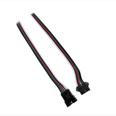 Imagem de Conector 5 Pinos Femea e Macho para fita LED para 5630 5050 2835 LED 24 V