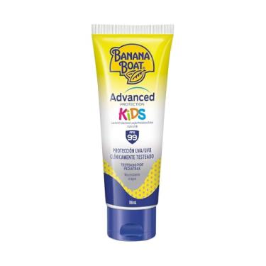 Imagem de Banana Boat - Protetor Solar Advanced Protection Kids FPS 99 Loção 118ml | Muito Resistente à Água | Proteção UVA/UVB AvoTriplex | Não Oleoso, Rápida Absorção e Fácil Remoção da Areia | Uso Infantil