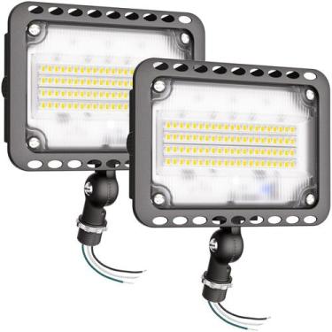 Imagem de Holofotes LED CINOTON 65W Outdoor Waterproof 5000K, pacote com 2