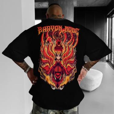 Imagem de Camiseta Naruto Kurama Kyuubi Konoha Treino Gym Academia - Fábrica, Pr