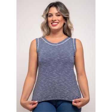 Imagem de Regata Pau a Pique Flamê Azul Marinho