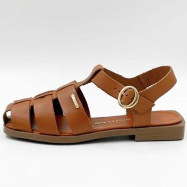 Imagem de Sandália Bottero Casual Rasteira Fechada Feminina-Feminino