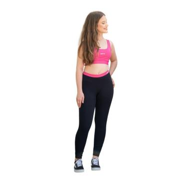 Imagem de Conjunto Fitness Calça Legging e Top Charm -Feminino