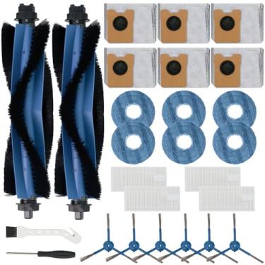 Imagem de Pacote com 26 acessórios de substituição para peças de aspirador de pó de robô Eufy Omni C20