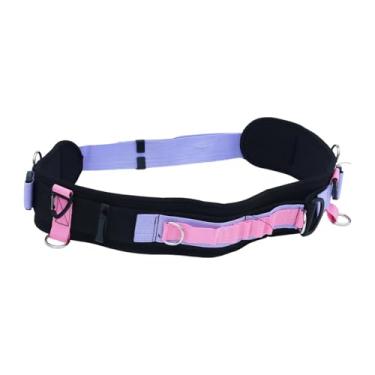 Imagem de simhoa Cinto de pesca, cinto leve para vadear, para mochileiros, pescadores, barco, pesca, acampamento, escalada, Roxo